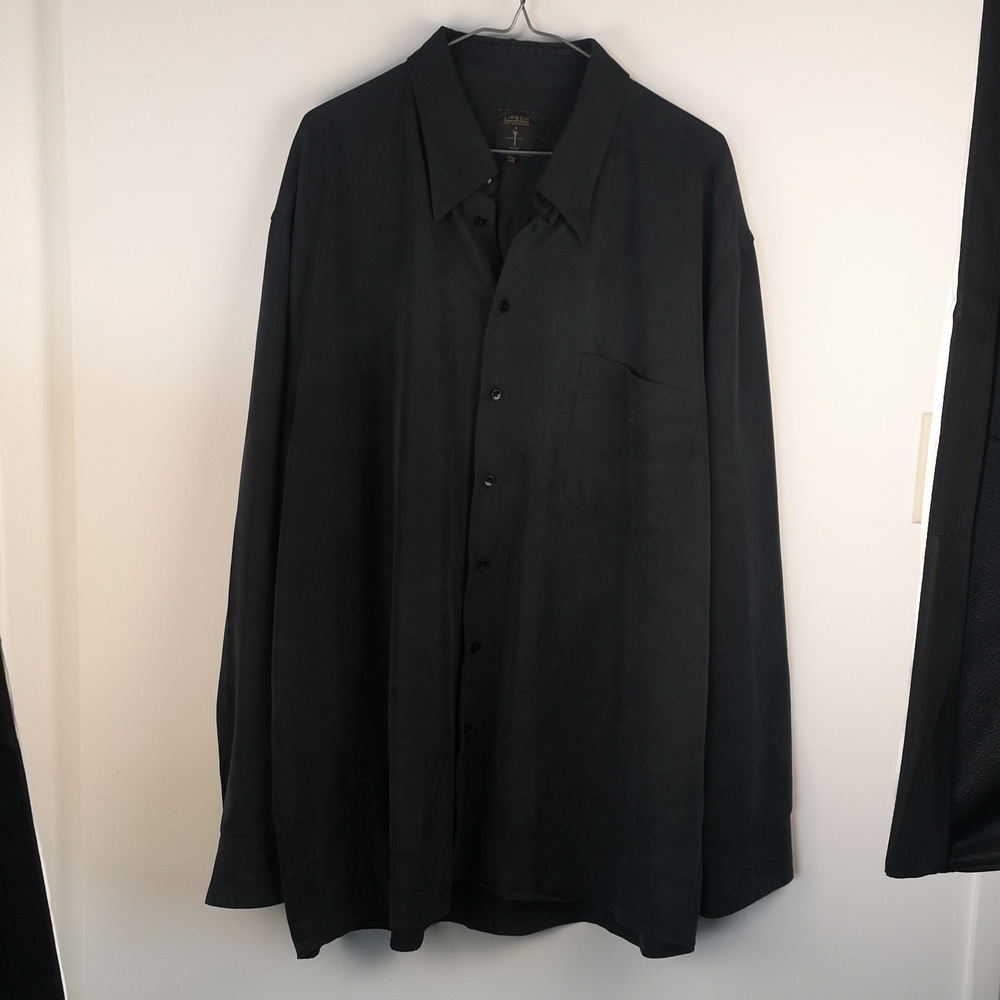 Men's Black Dress Shirt